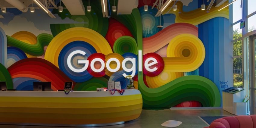 Inside Google office